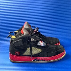 Size 12- Men’s Nike Air Jordan AJF 5 'Varsity Red' 318608-062 RARE 2007